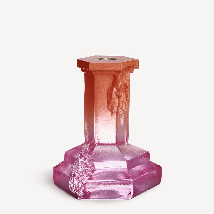 Rocky Baroque Candle Stick - Spicy Rose