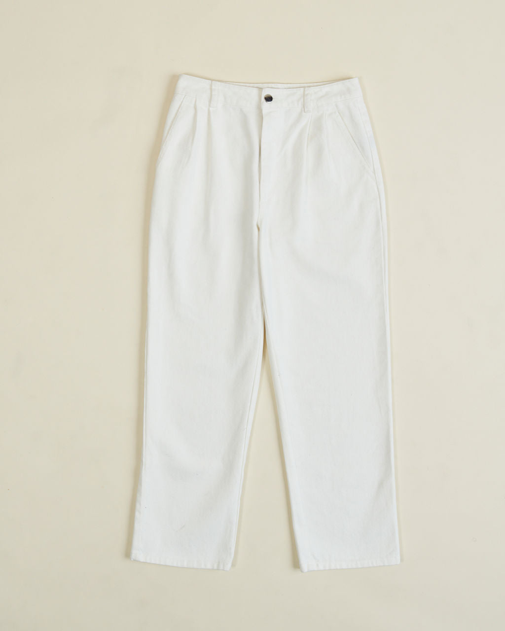 Nahom Bootcut Pant White