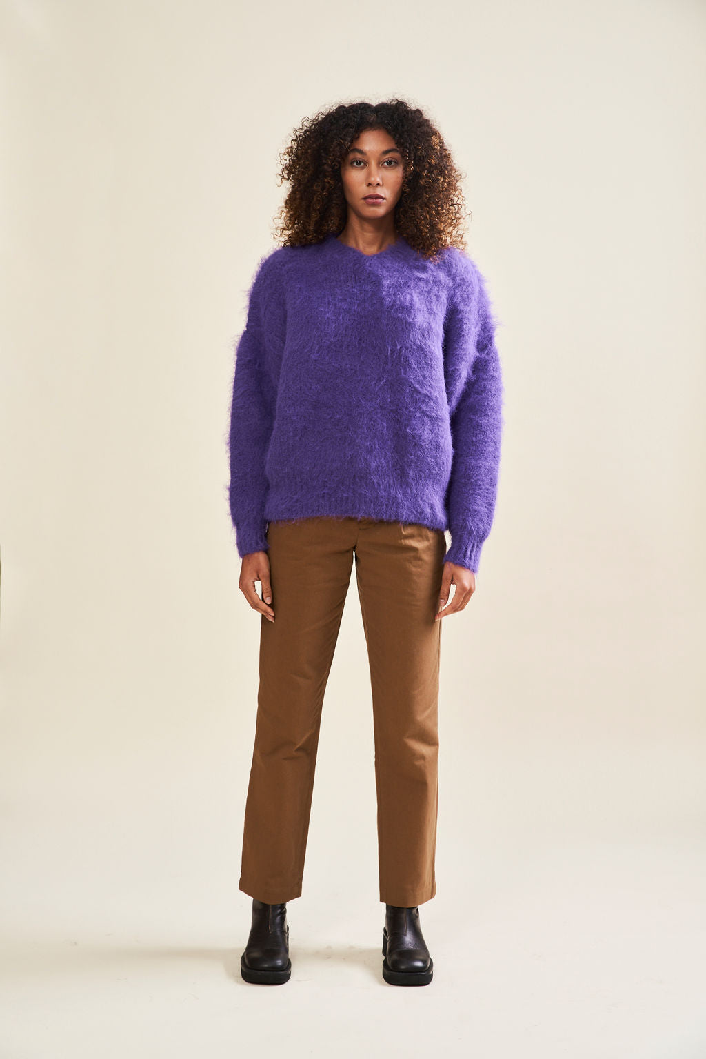 Aster Fluffy Sweater