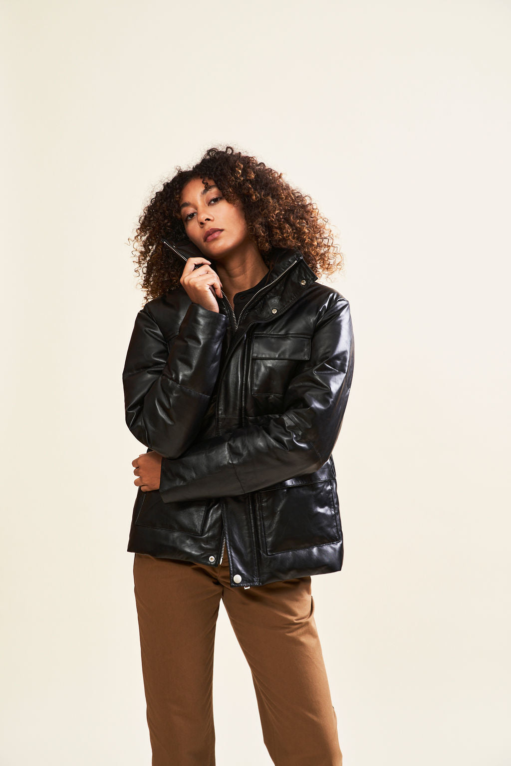 Melkam Leather Jacket
