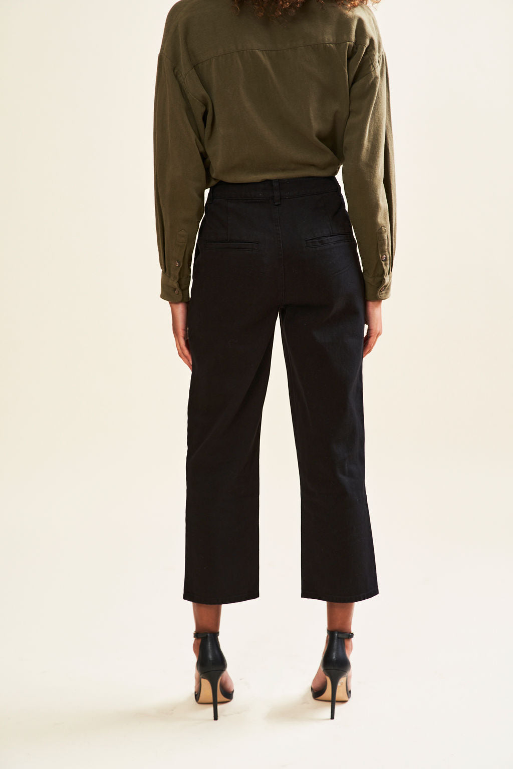 Nahom Bootcut Pant Black