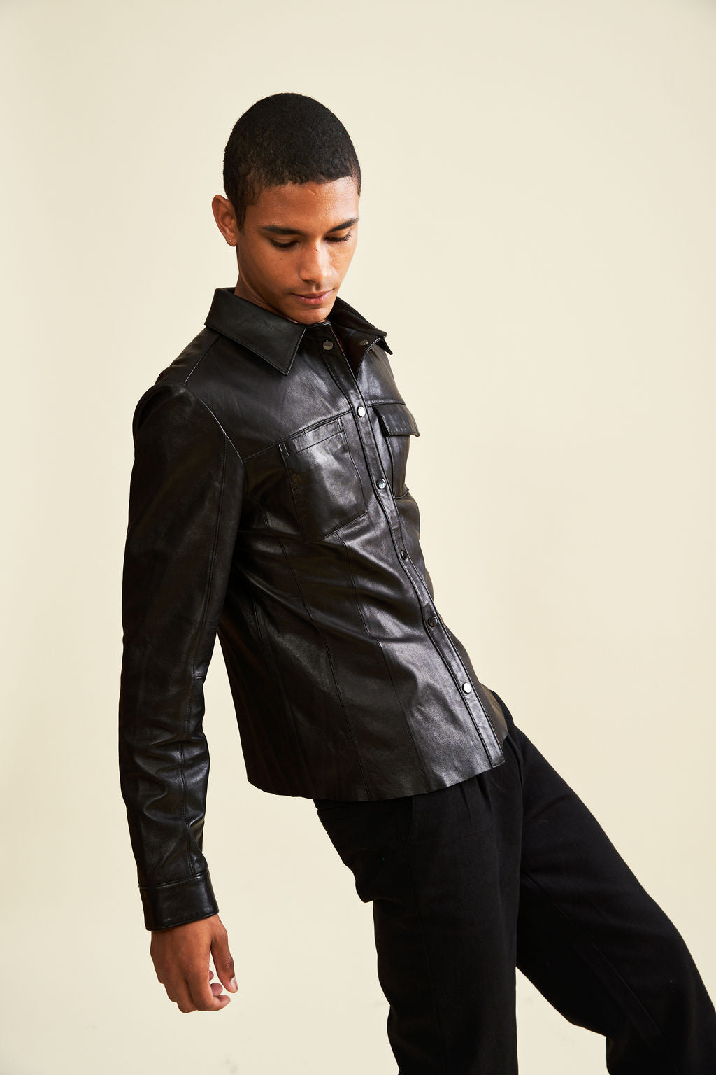 Tihtina Leather Shirt
