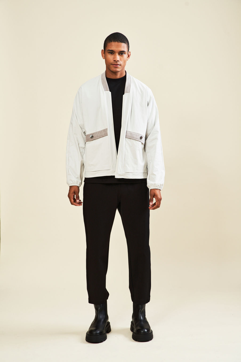 Yodit Banded Zip Track Jacket