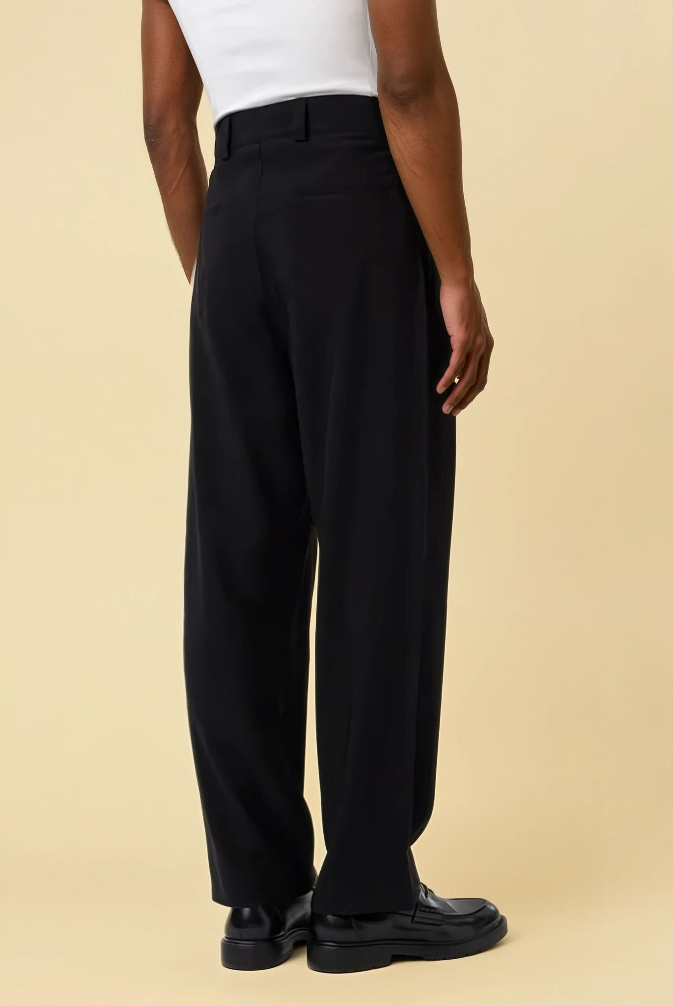Amir Pleated Trousers