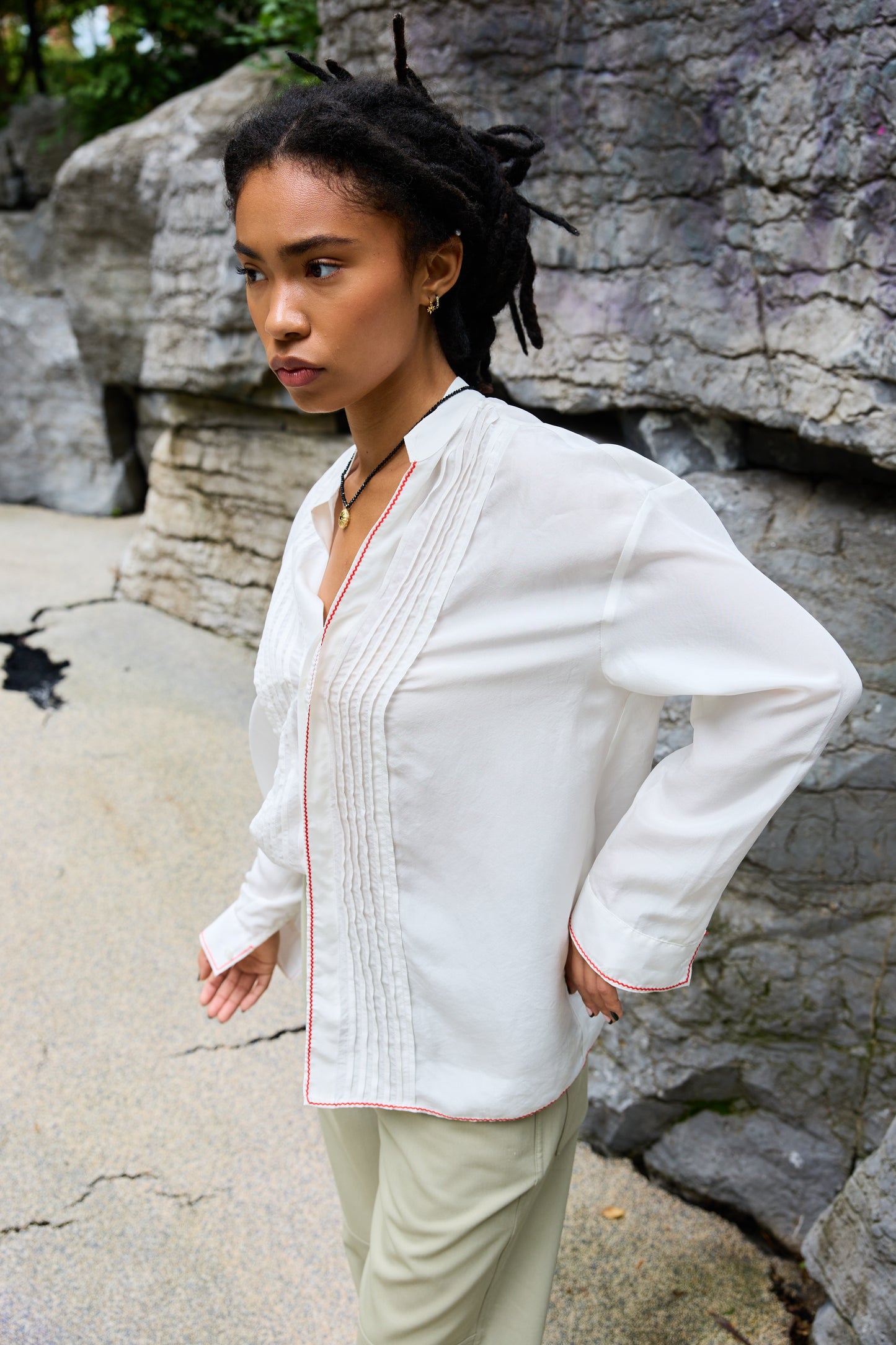 Feven Silk Shirt | Pre Order