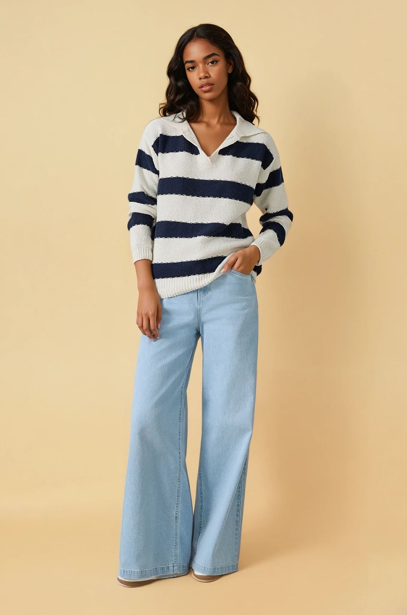Rivka Striped Sweater