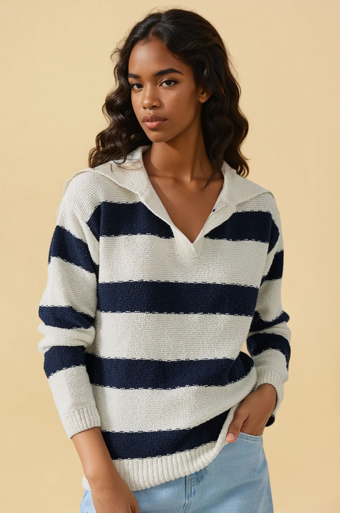 Rivka Striped Sweater