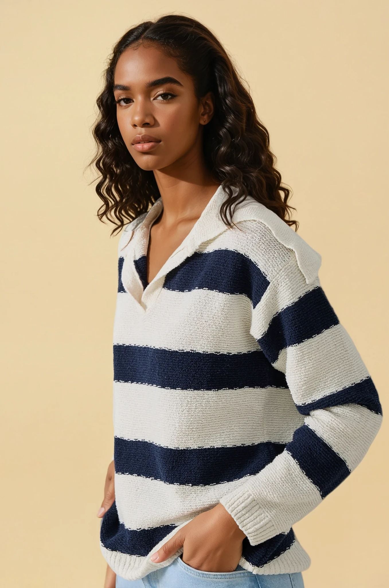 Rivka Striped Sweater