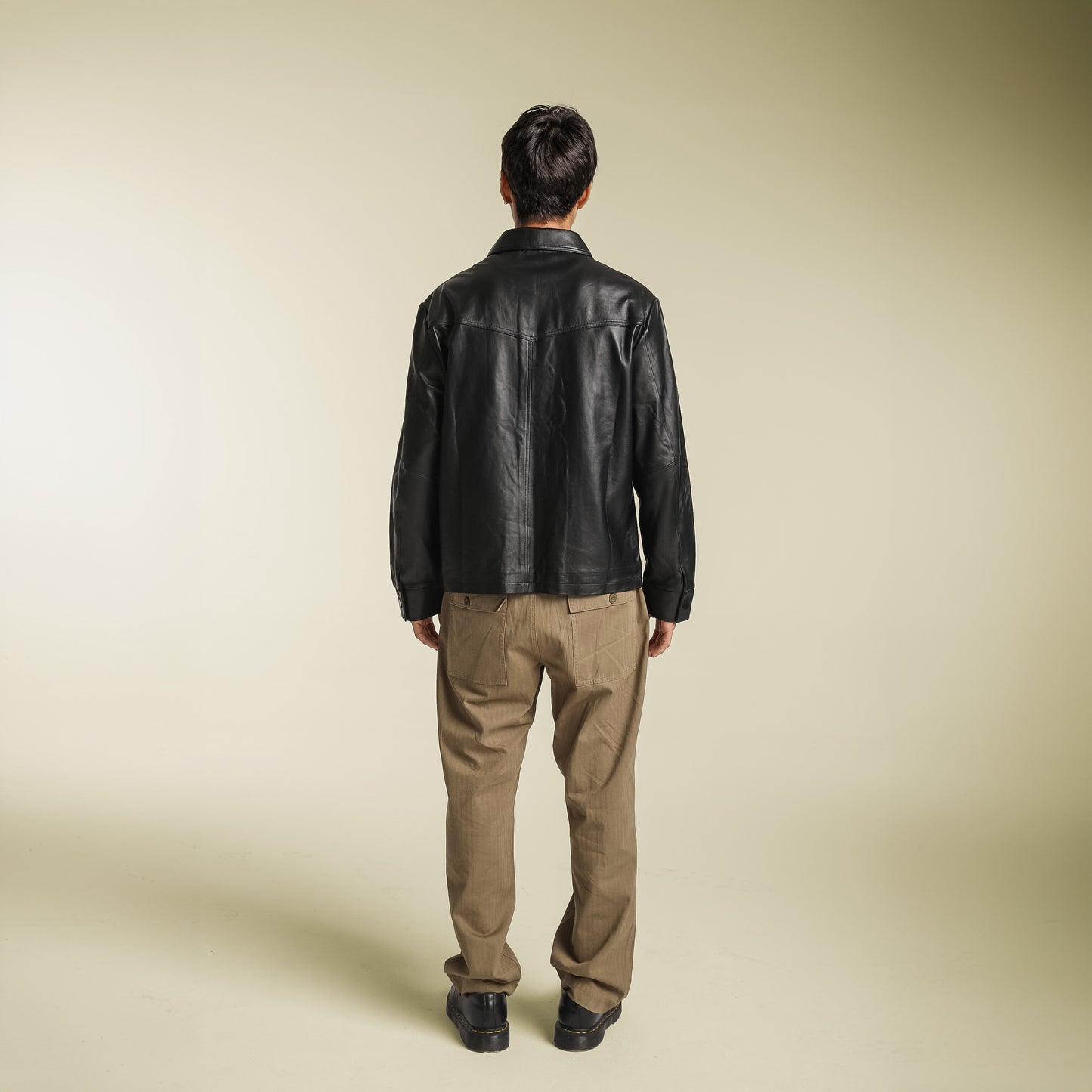 Nahom Leather Shirt