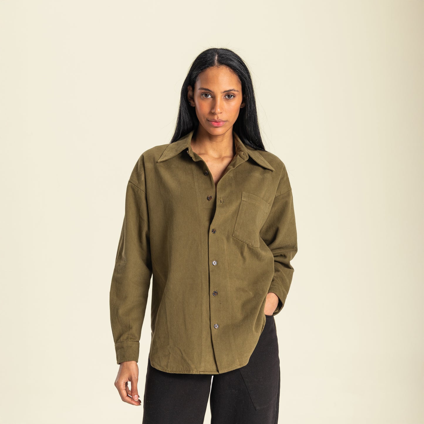 Eyob Relaxed Cotton Shirt