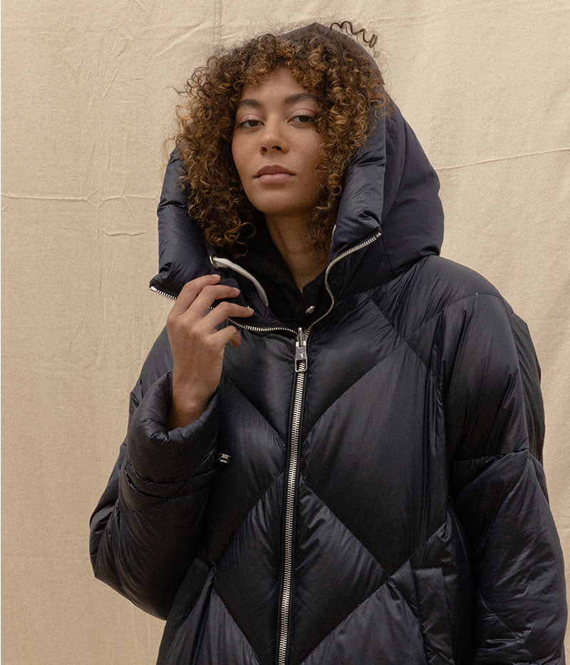 Genet Long Puffer Coat