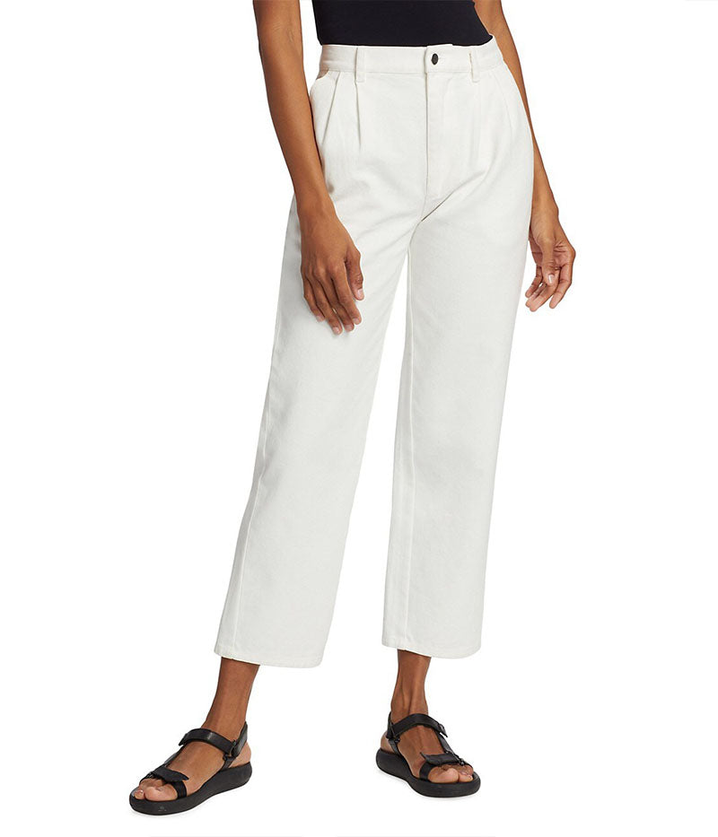 Nahom Bootcut Pant White