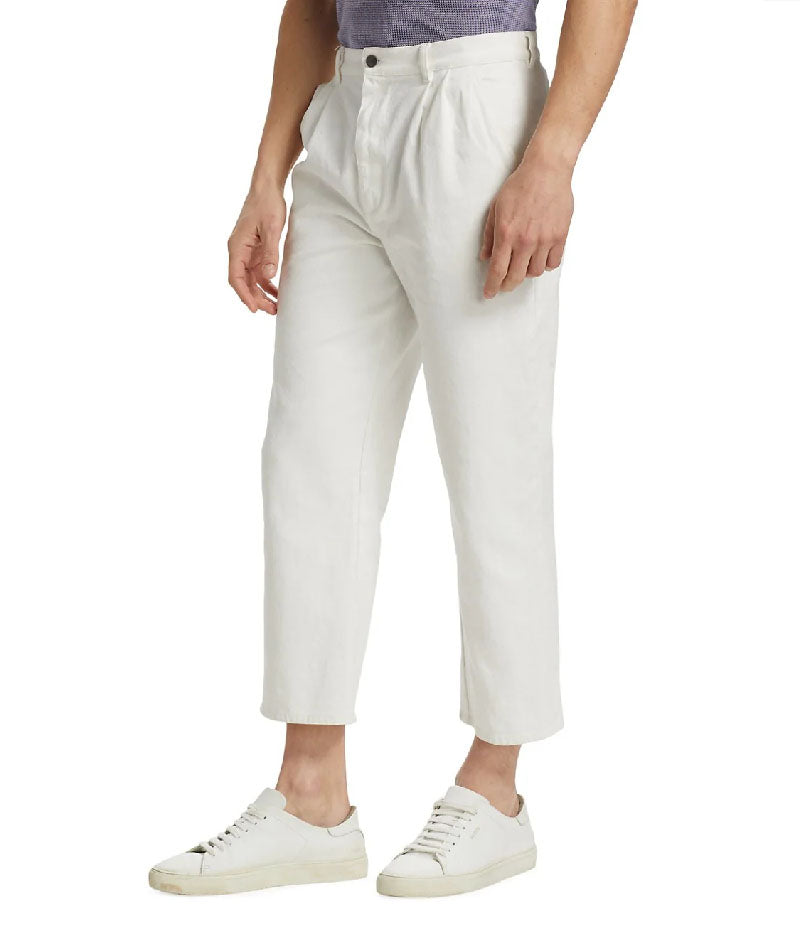 Nahom Bootcut Pant White