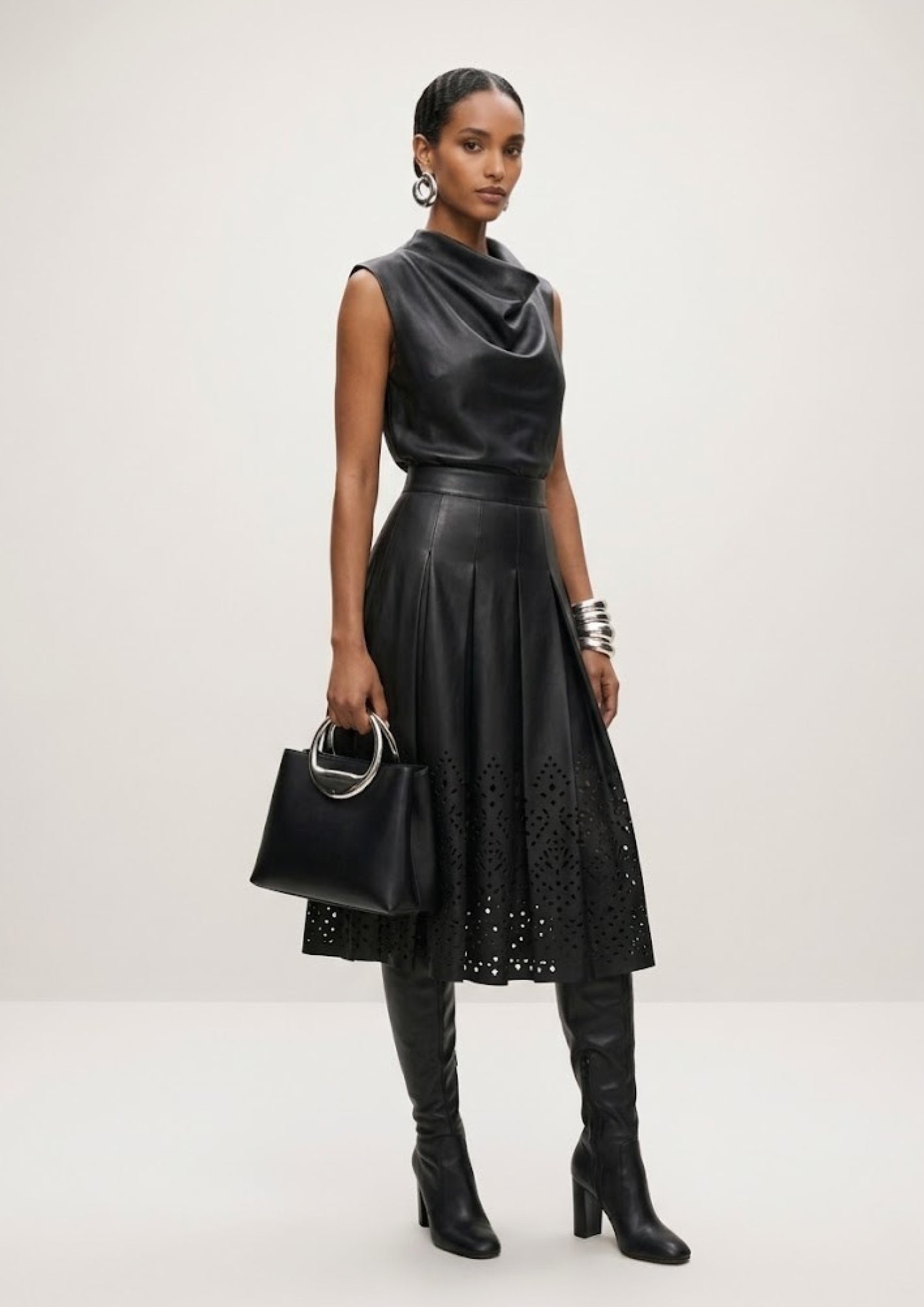 Alessia Black Skirt