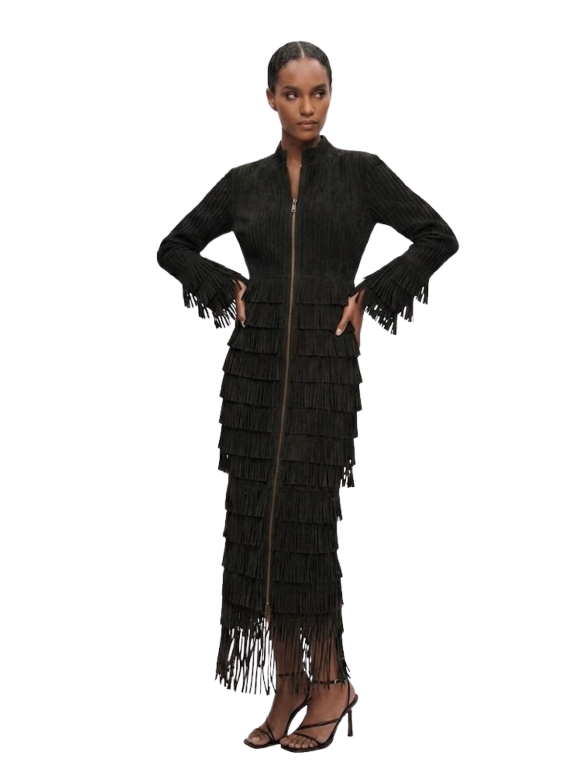 Alex Silvera Fringe Dress