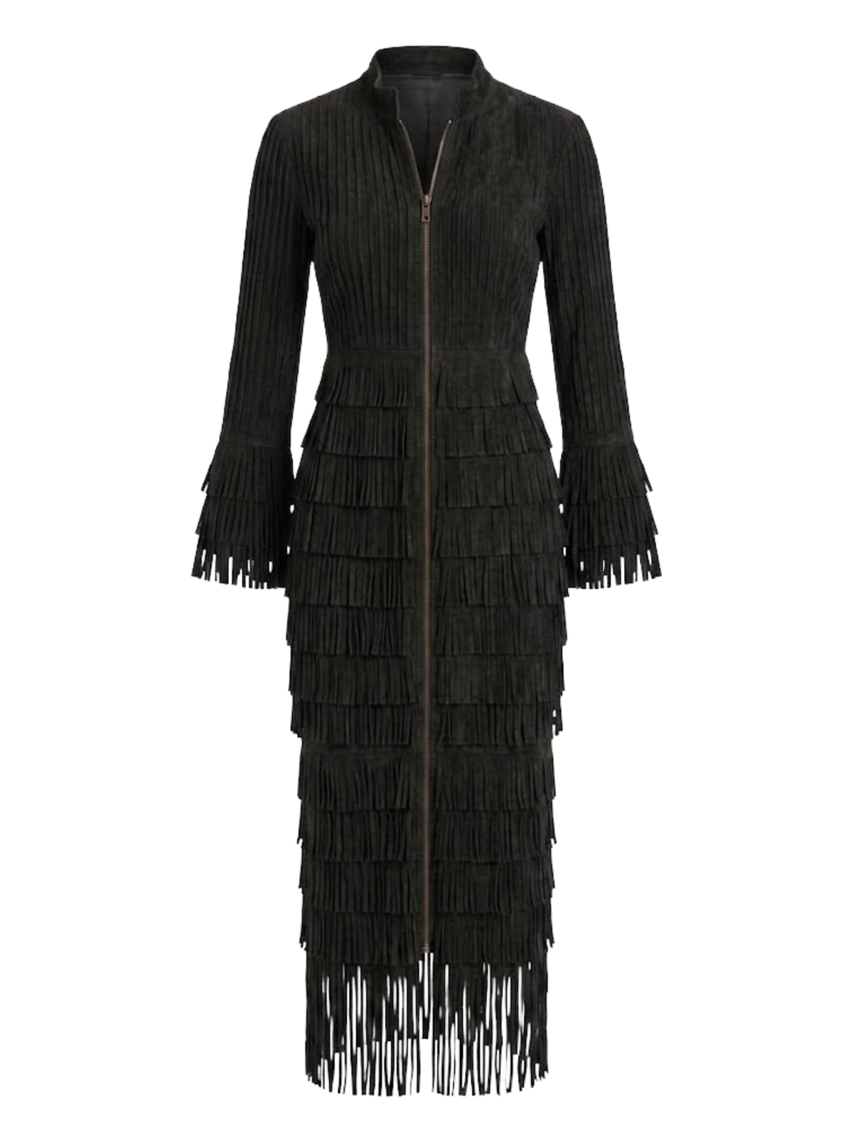 Alex Silvera Fringe Dress
