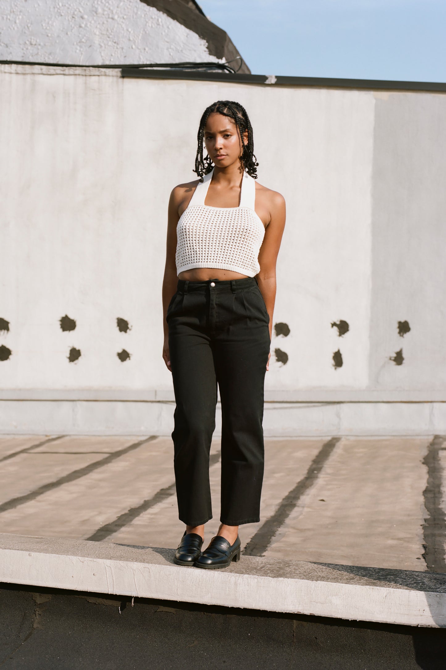 Makda Crocket Crop Top | Pre Order