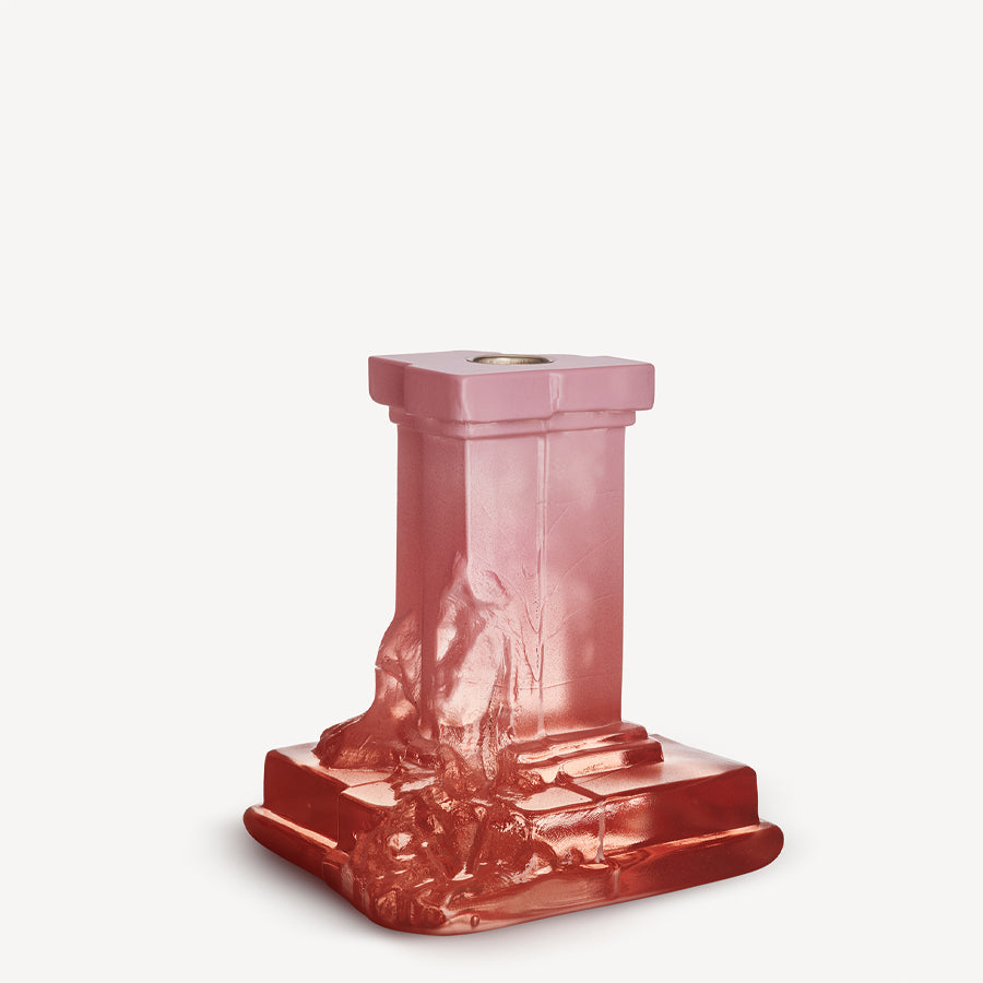 Rocky Baroque Candle Stick - Spicy Rose