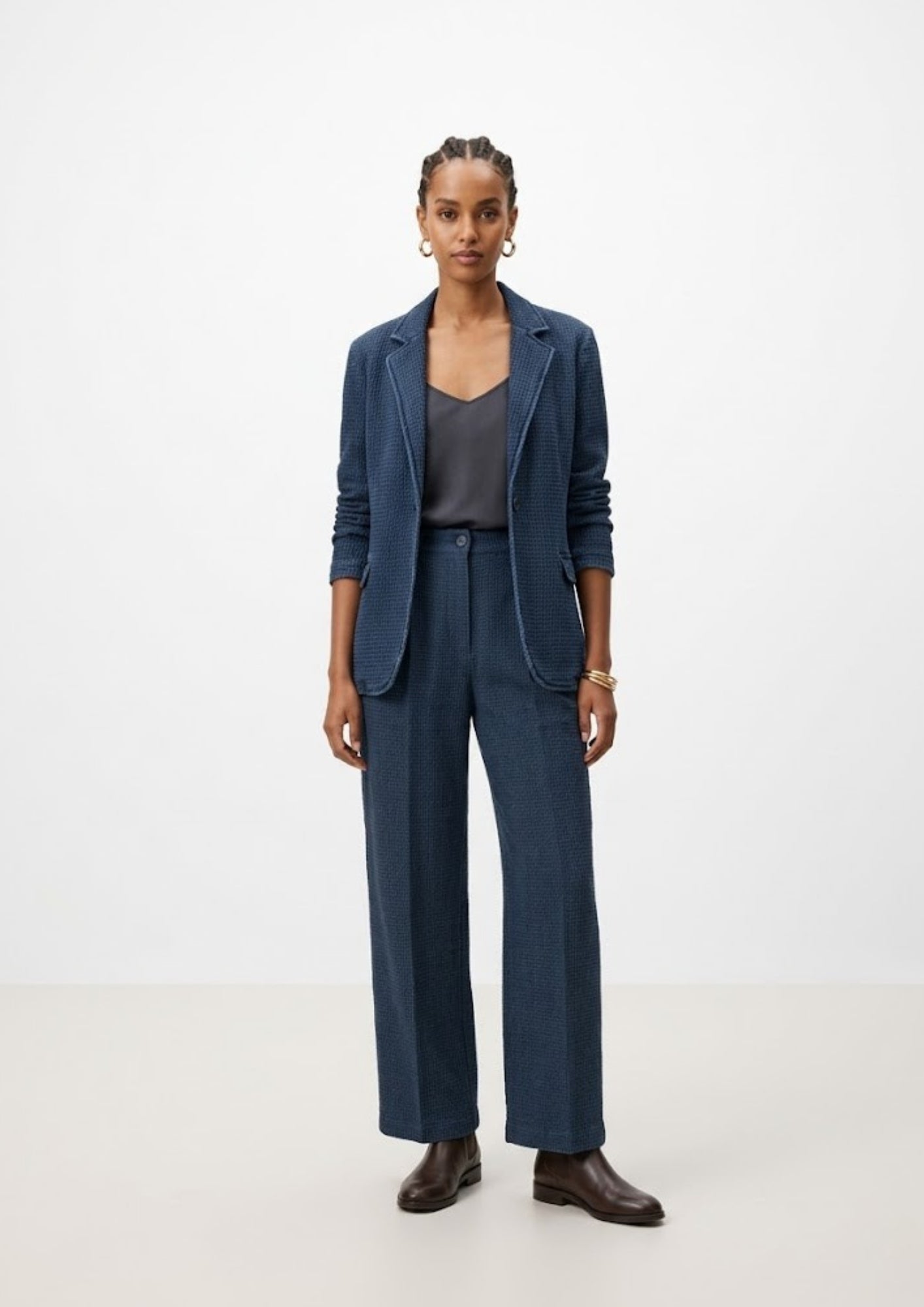 Gelila Textured Trousers