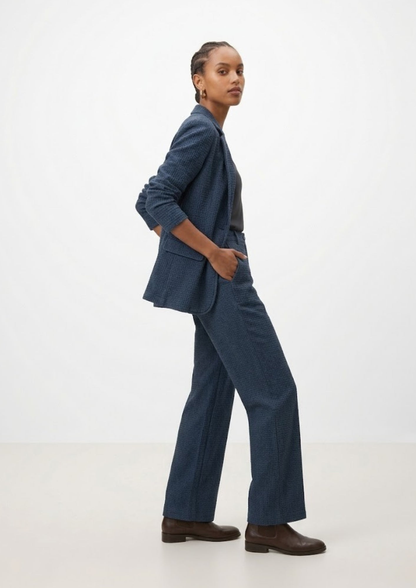 Gelila Textured Jacquard Jacket