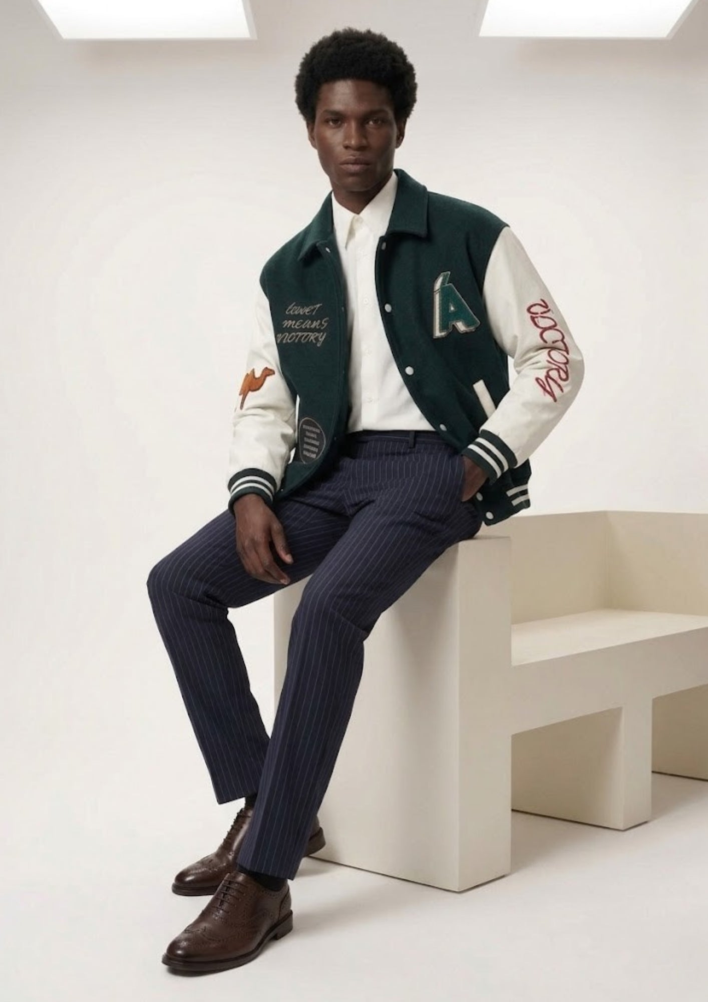 Áwet Letterman Jacket