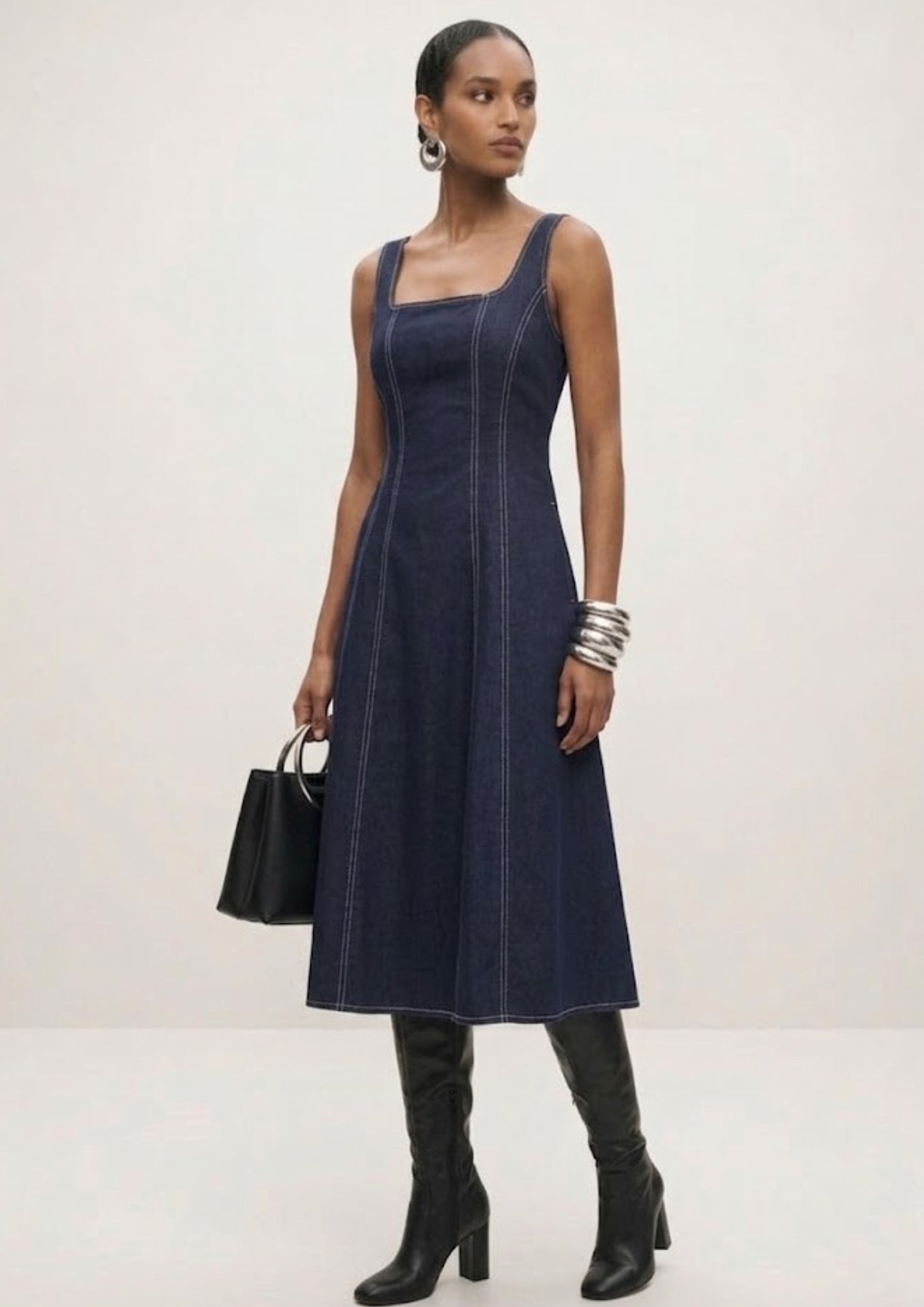 Isabella Denim Dress