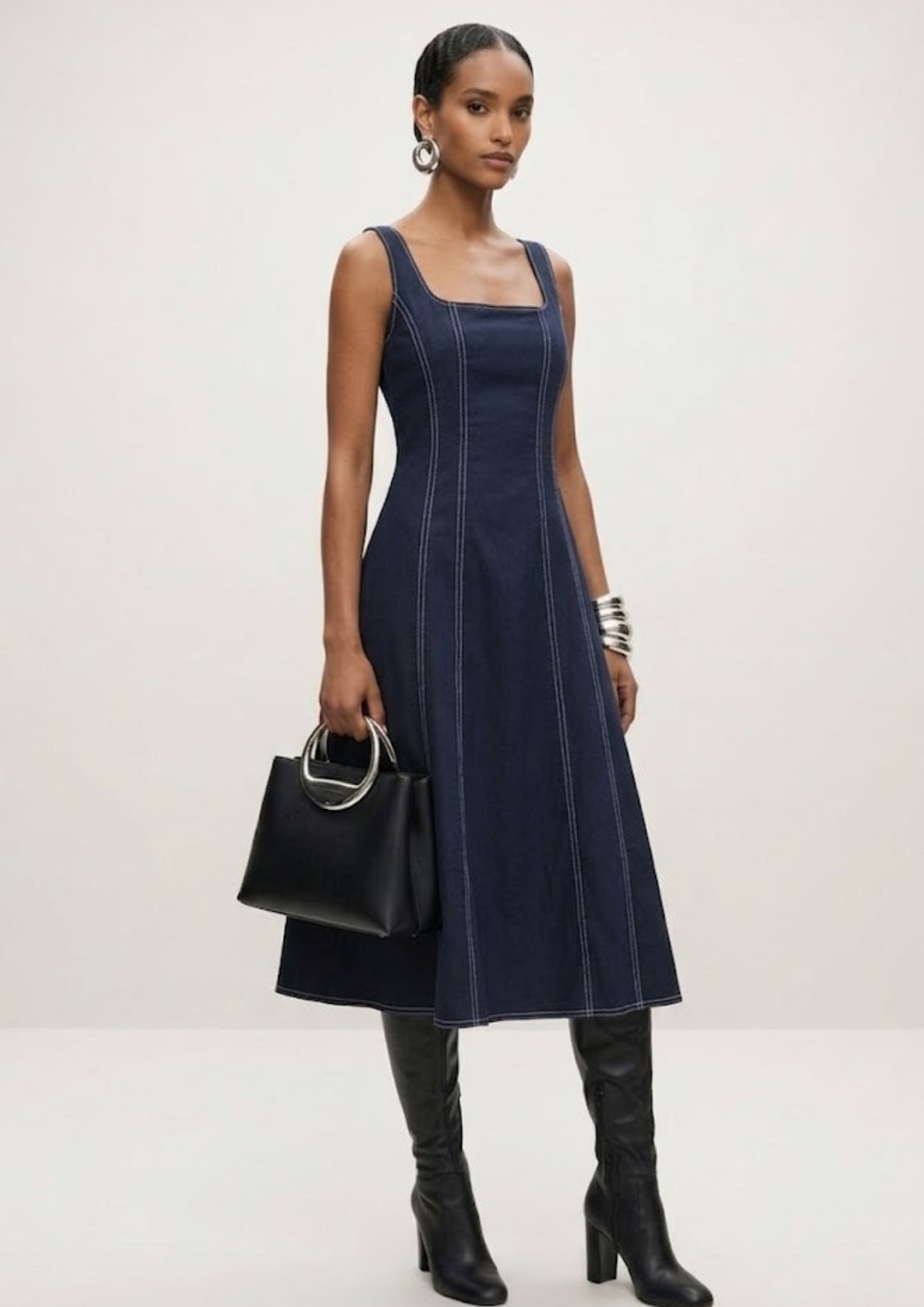 Isabella Denim Dress