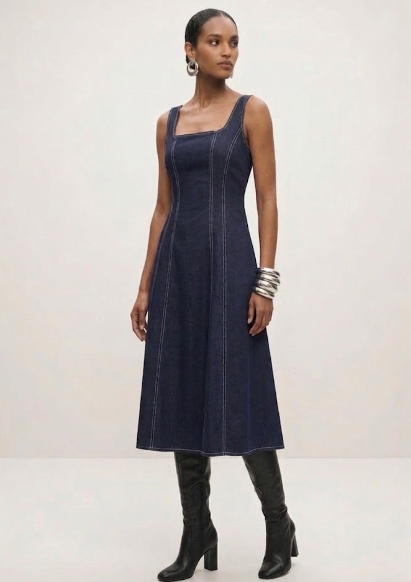 Isabella Denim Dress