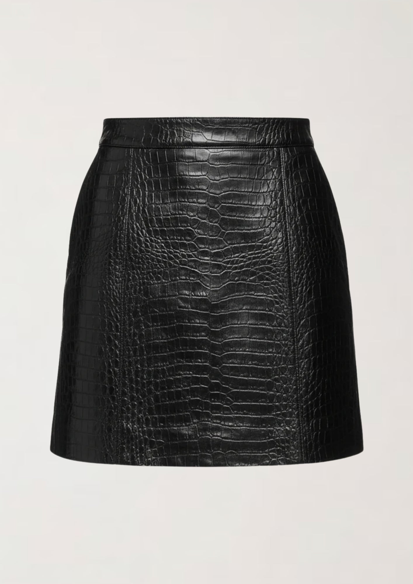 Yonas Leather Skirt