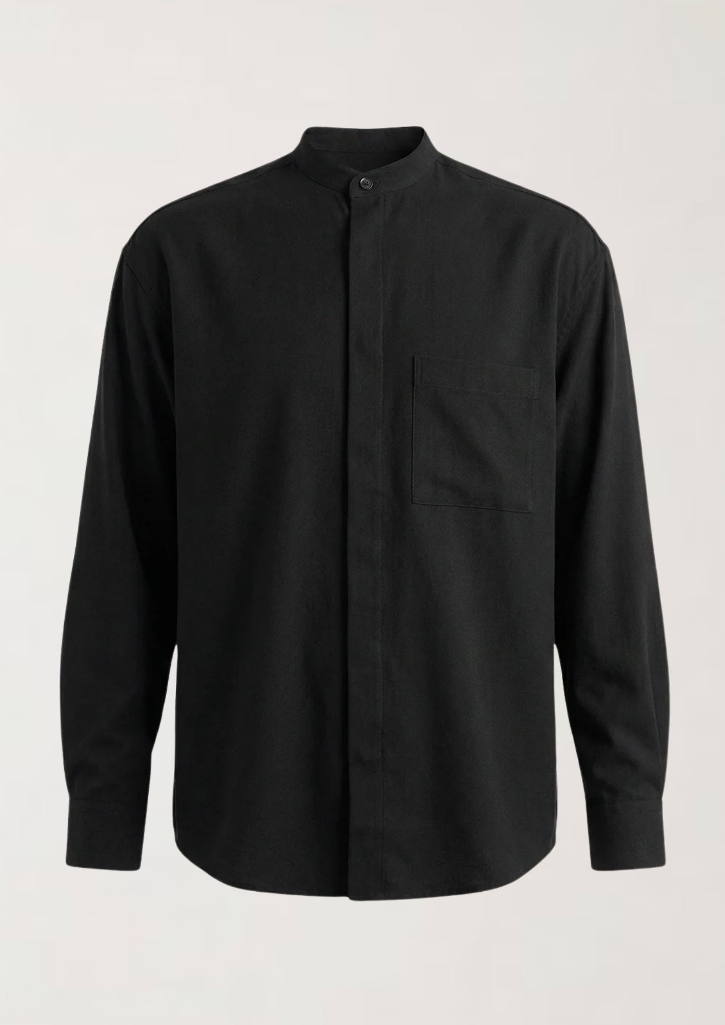 Keith Banded Collar Shirt