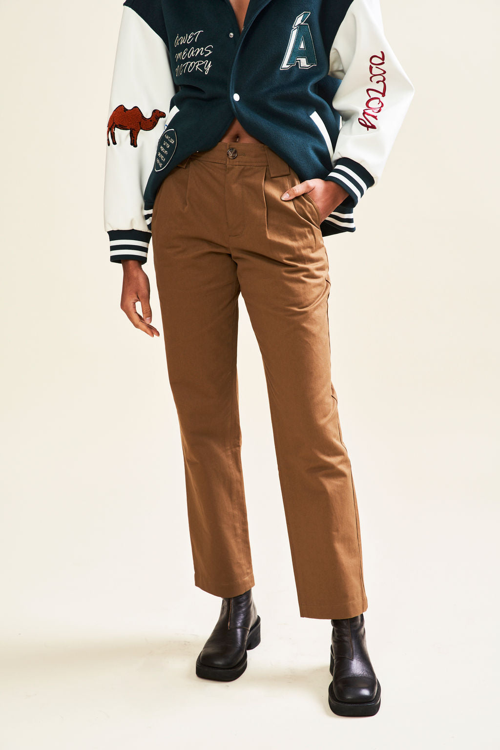 Rebka Wide Leg Trousers