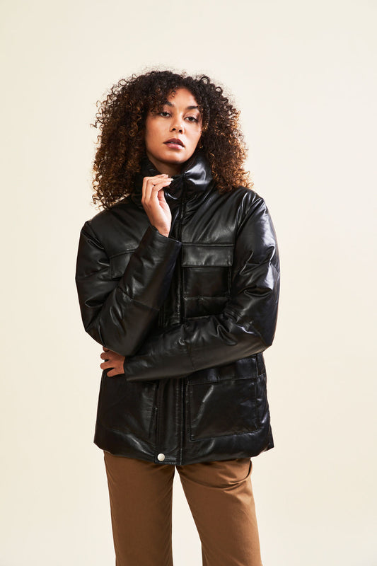 Melkam Leather Jacket | Pre - Order