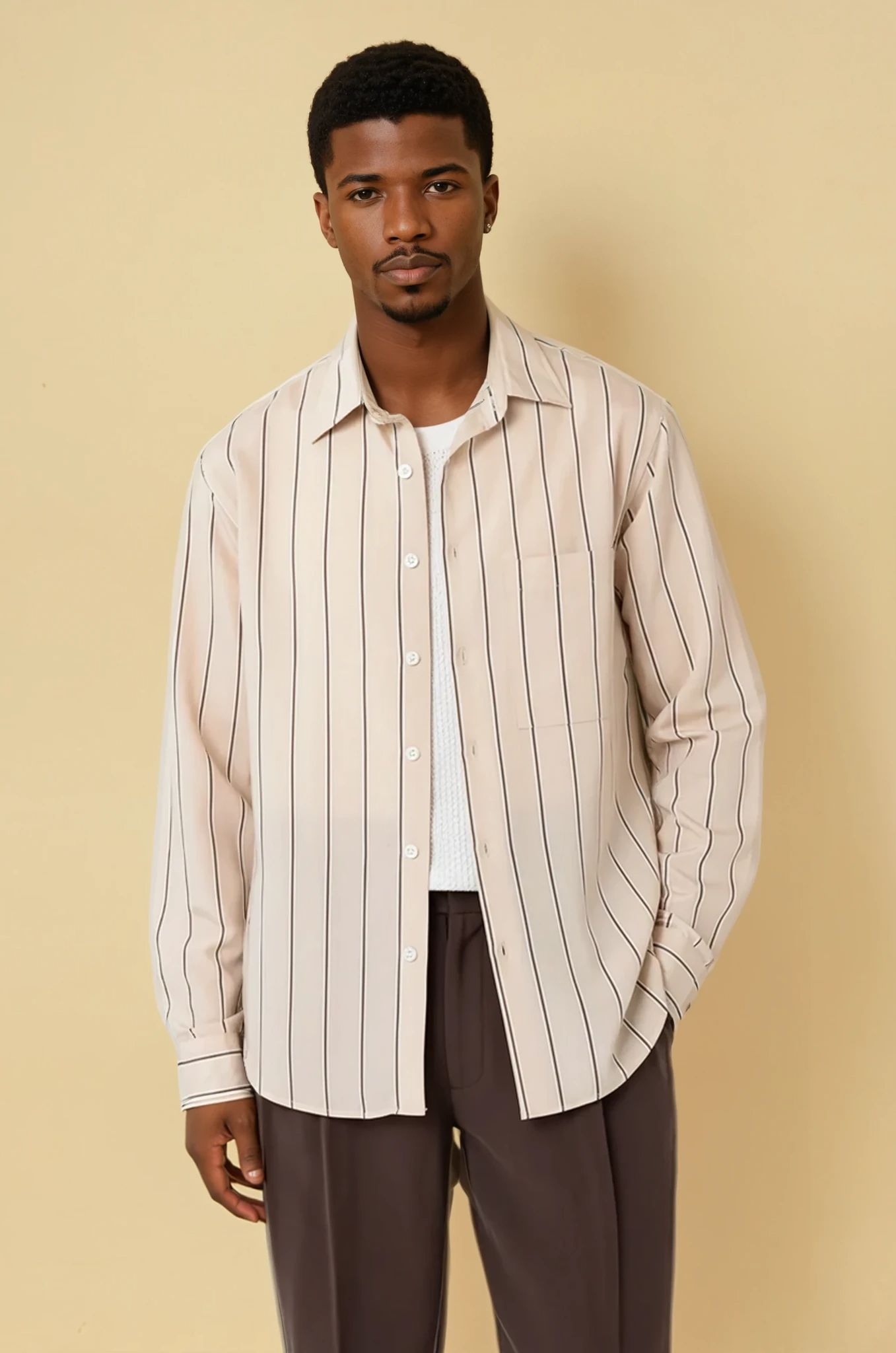 Tekle Striped Shirt