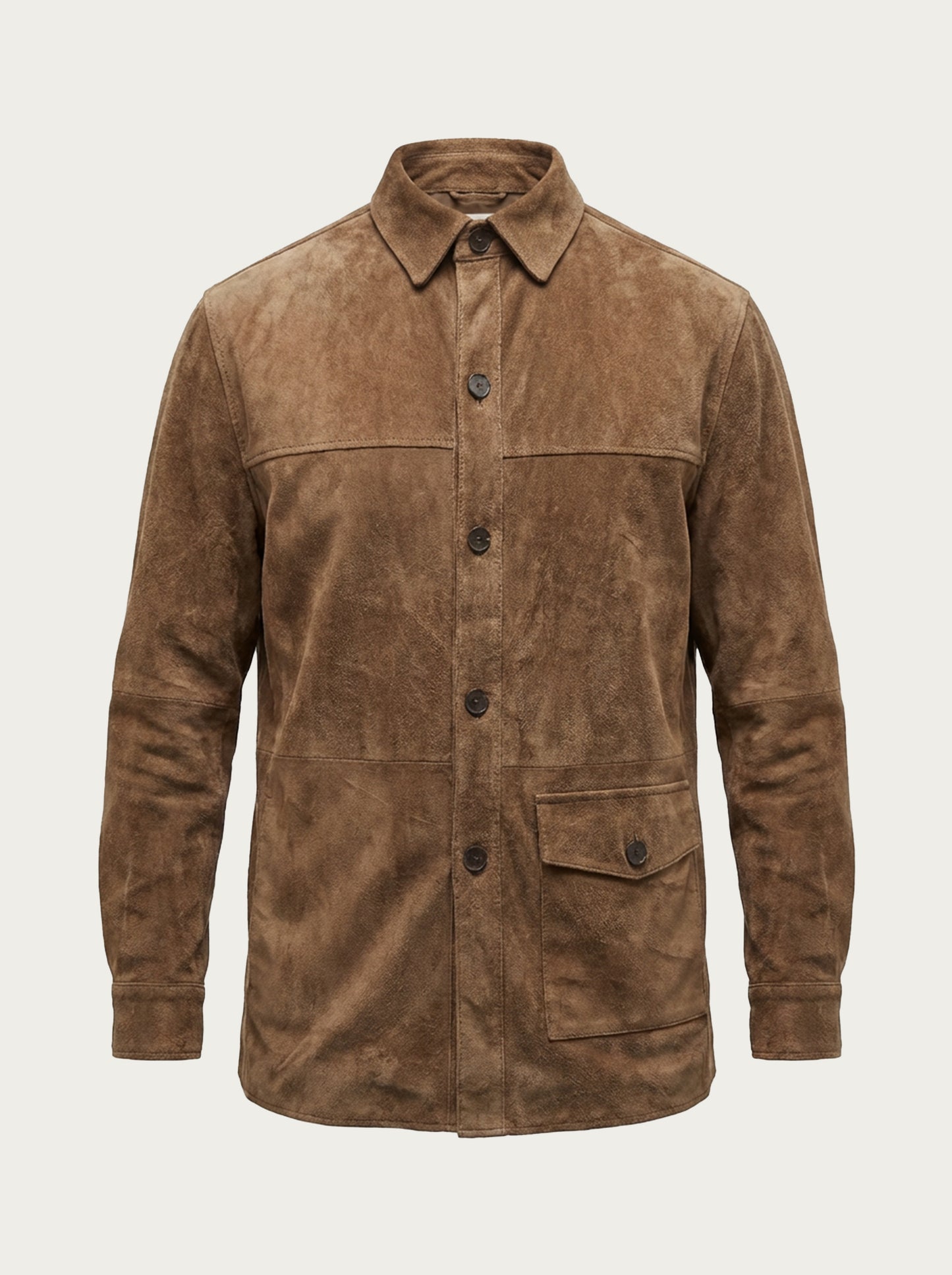 Georges Distressed Suede Jacket