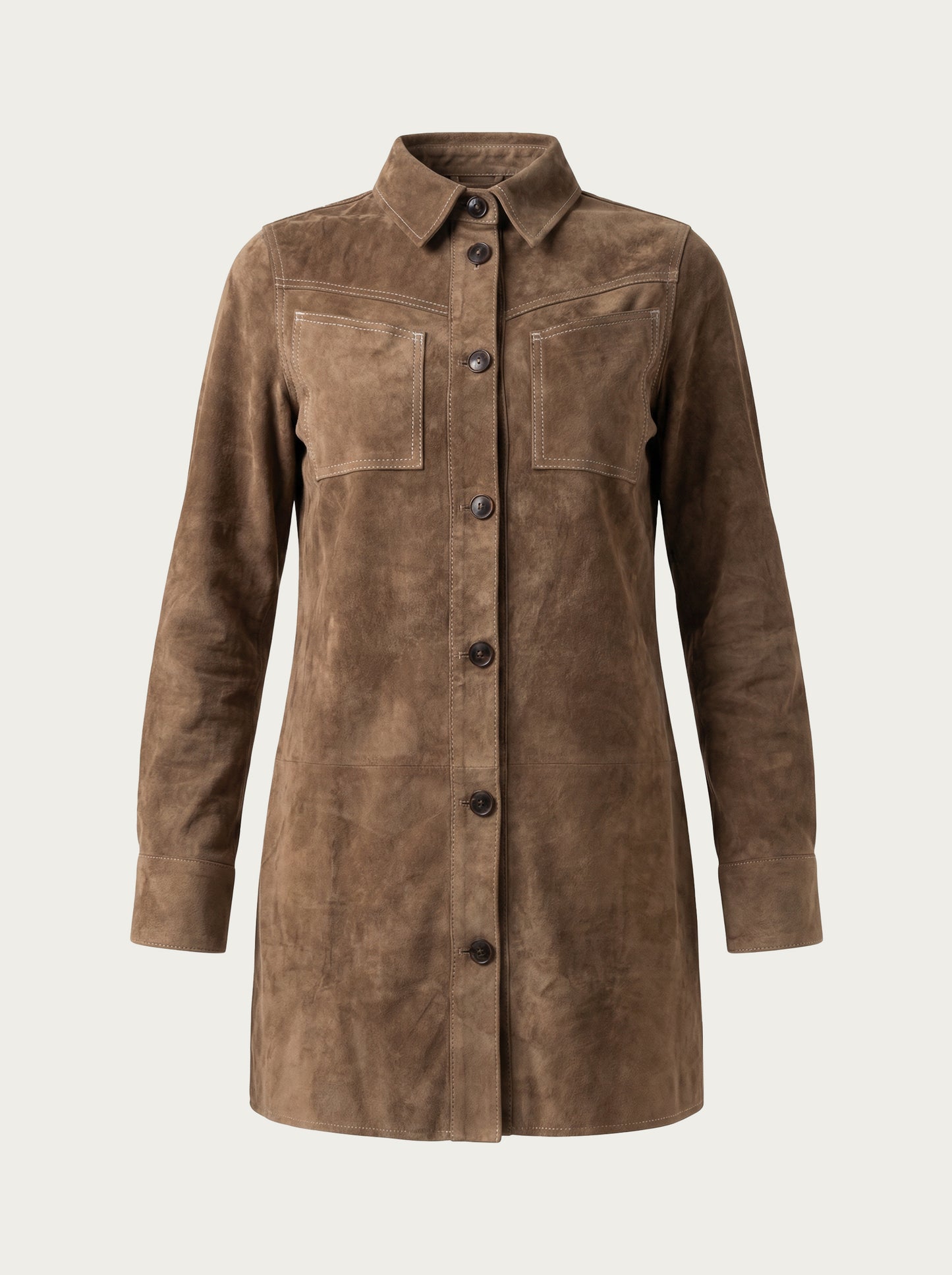Ife Suede Jacket Dress