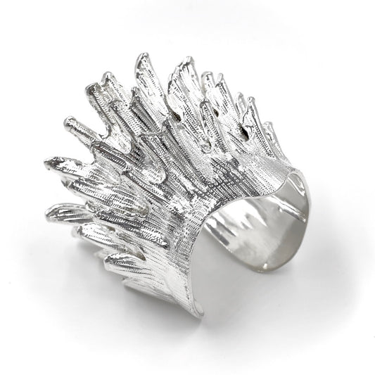 Spiny Murex Conch Cuff - Silver Plat (sing )