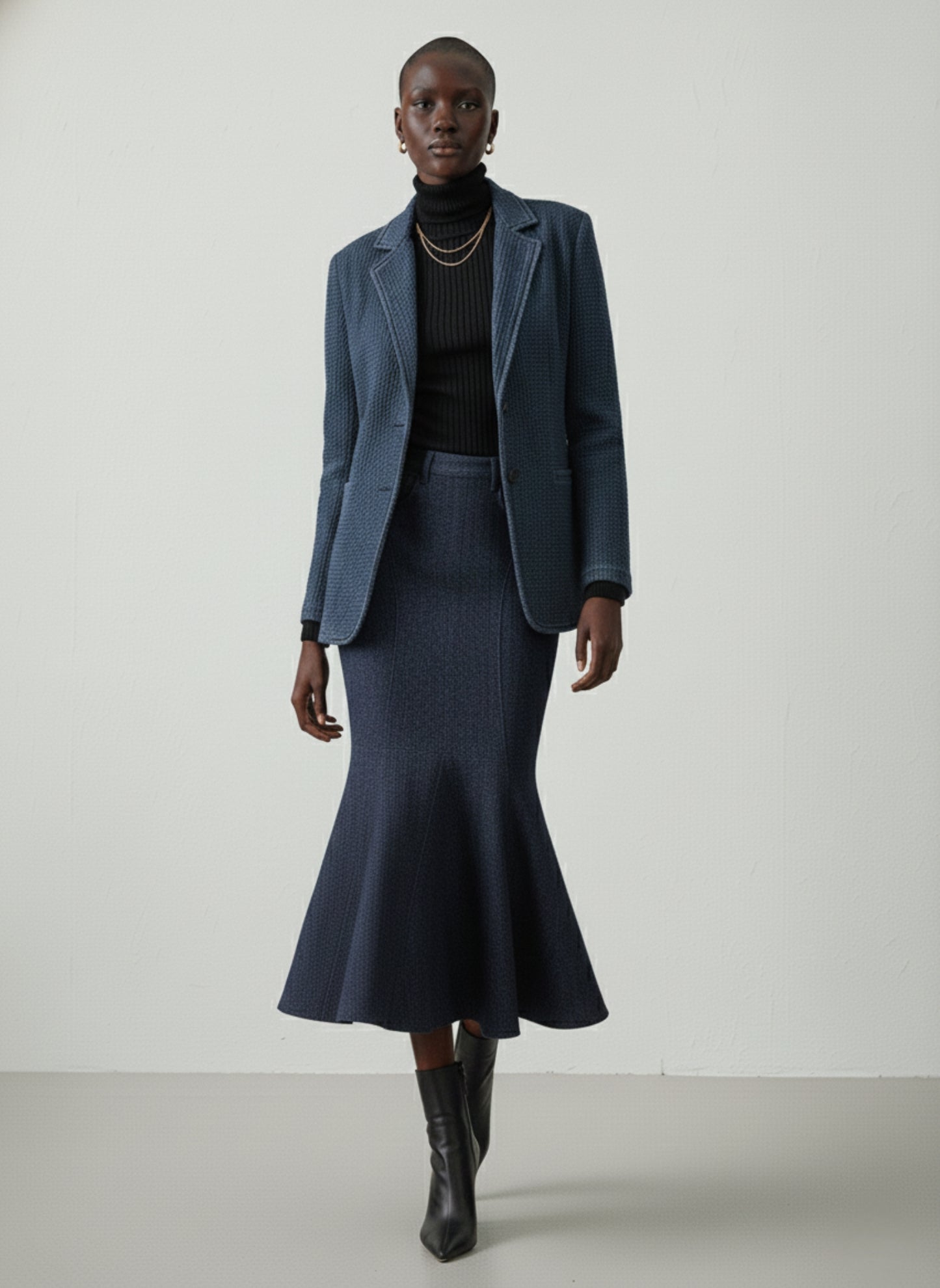 Gelila Textured Jacquard Jacket