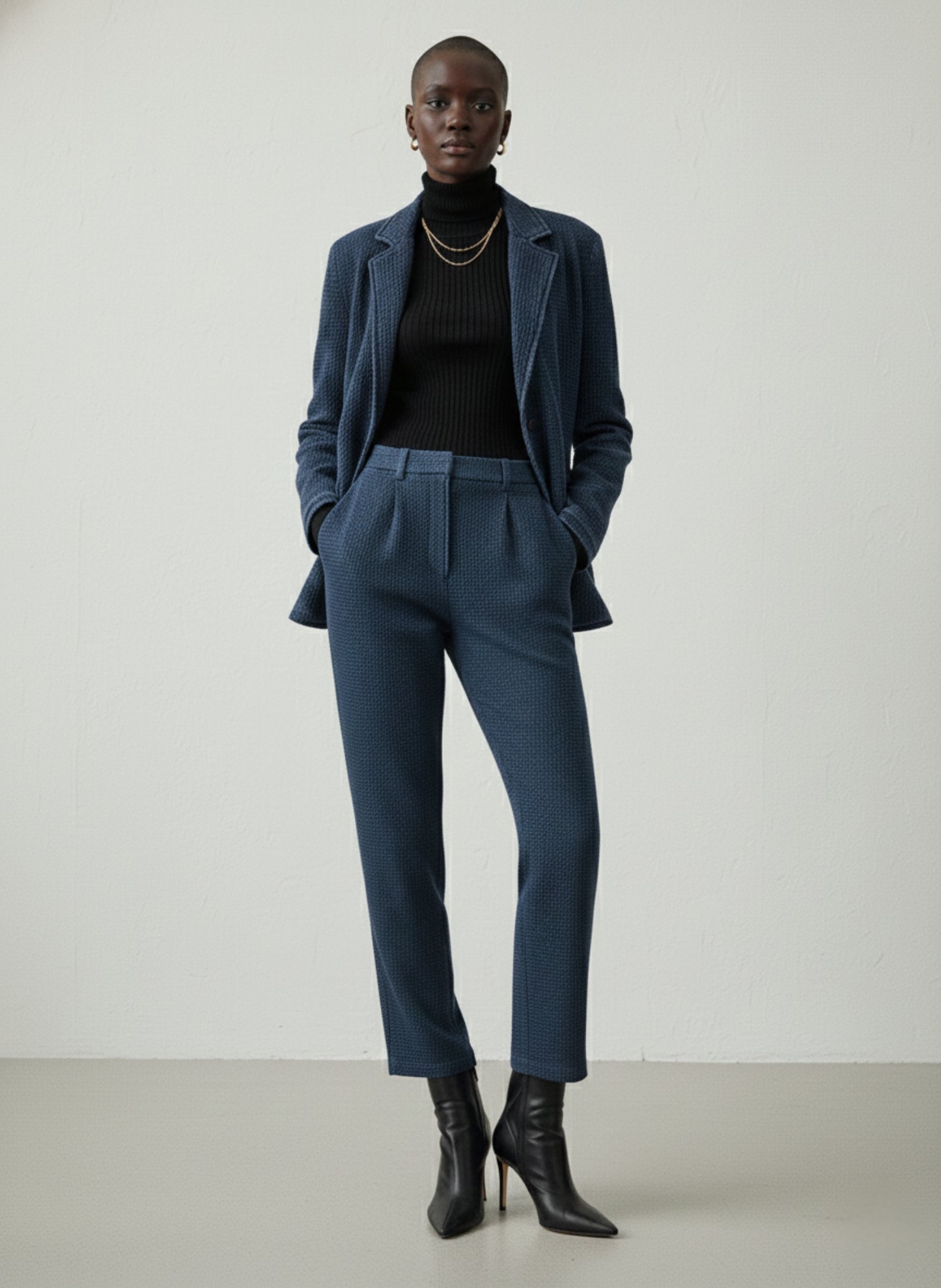 Gelila Textured Trousers