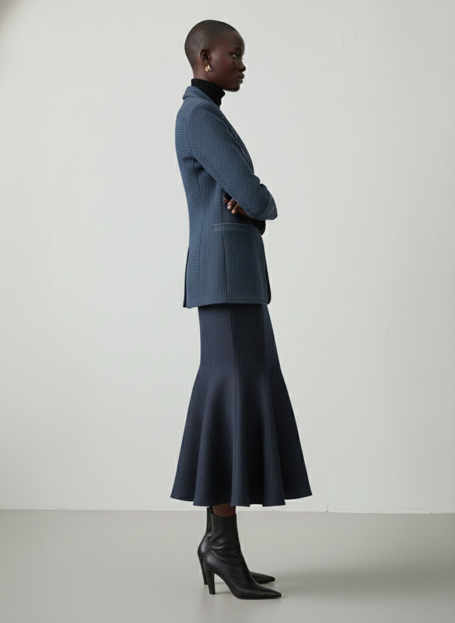 Gelila Textured Jacquard Jacket