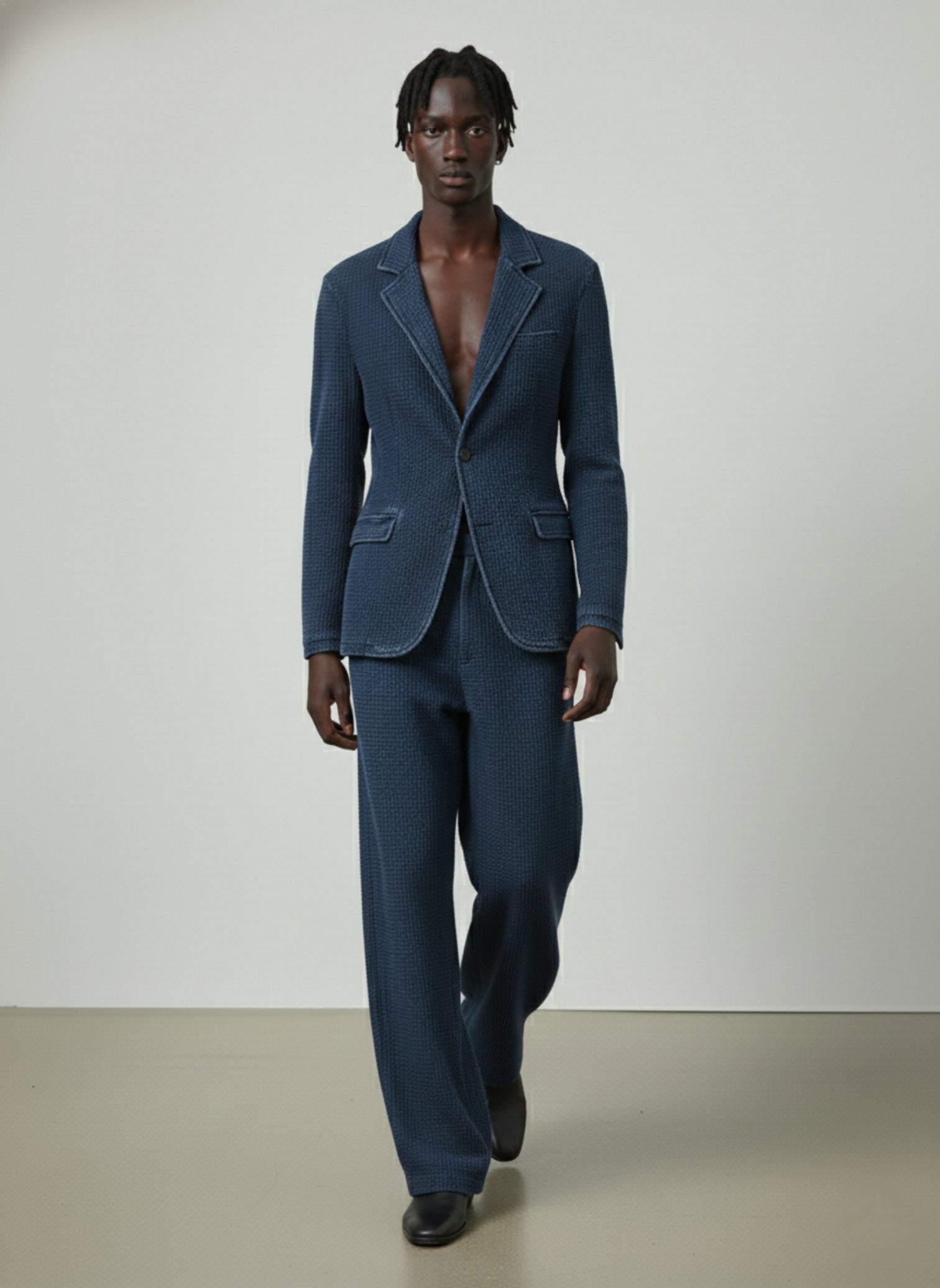 Gelila Textured Jacquard Sport Jacket