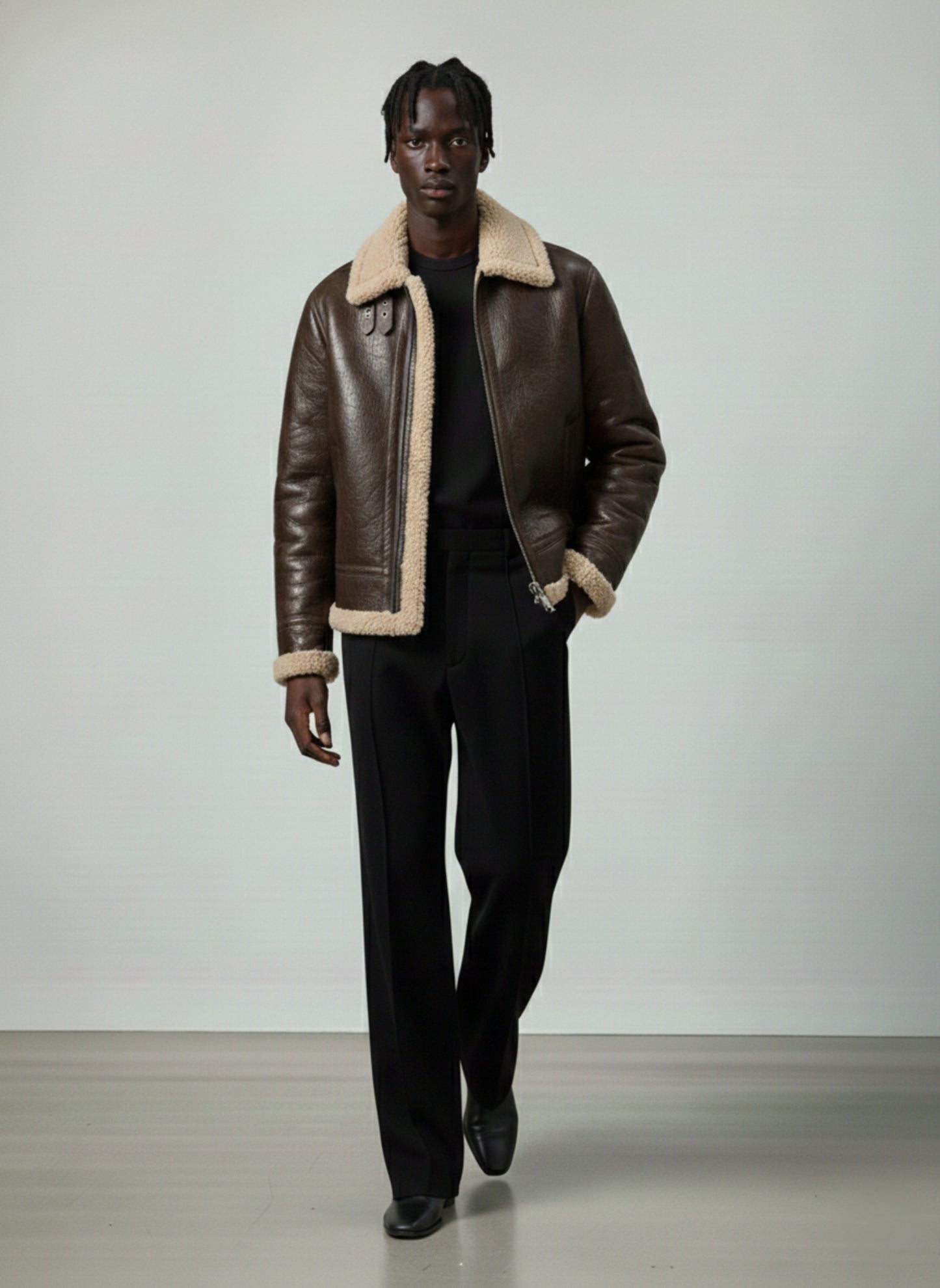 Kenneth Shearling Coat