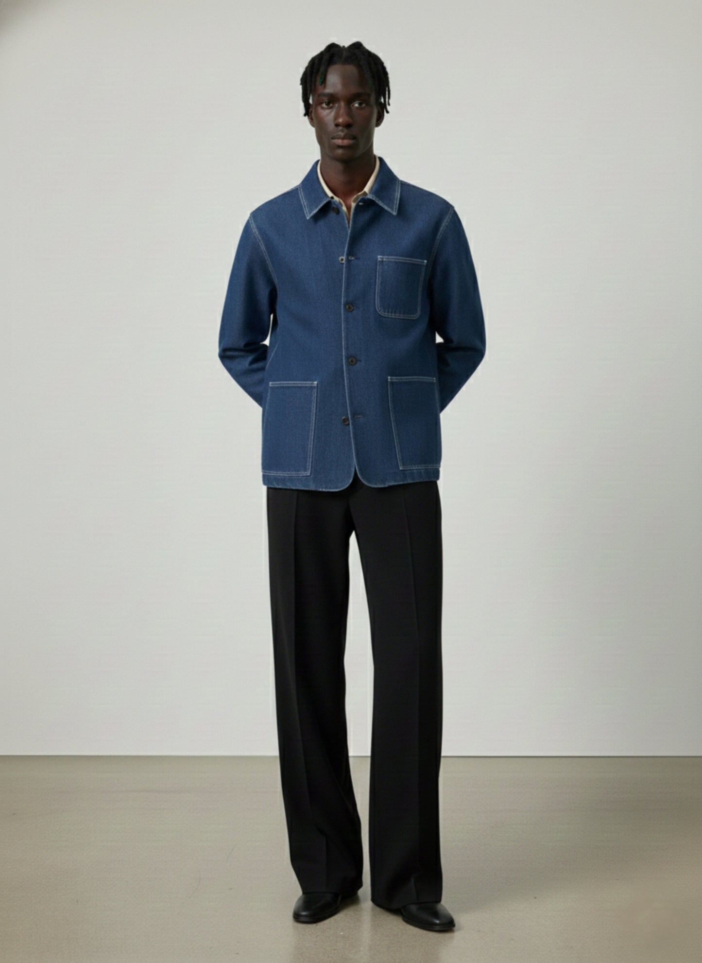 Haftom Denim Work Jacket