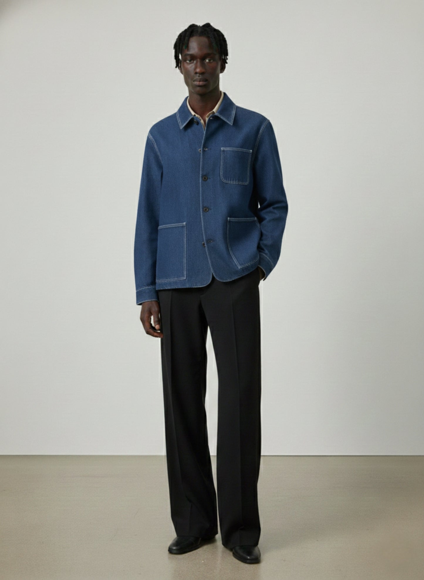 Haftom Denim Work Jacket