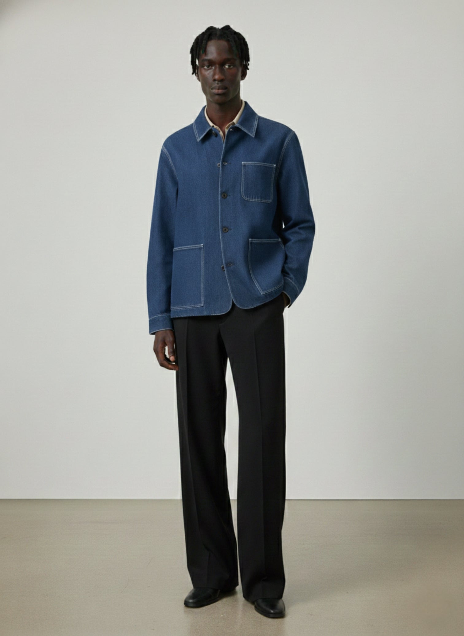 Haftom Denim Work Jacket