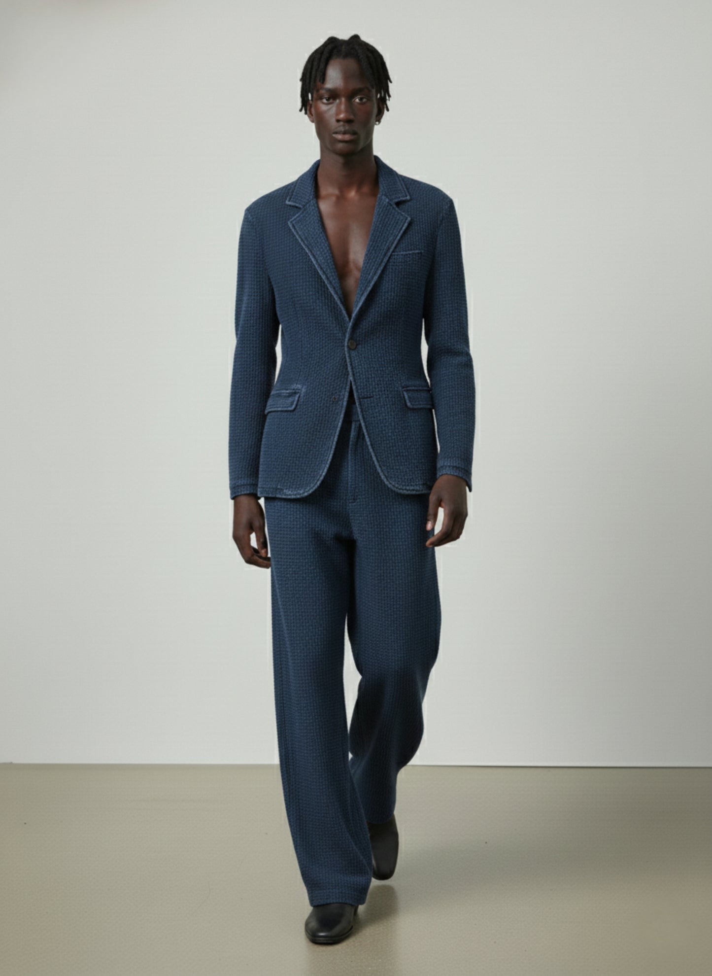 Gelila Textured Jacquard Sport Jacket