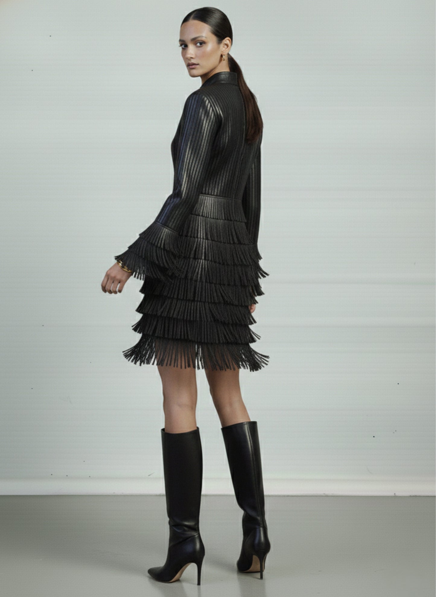 Alex Silvera Fringe Dress.
