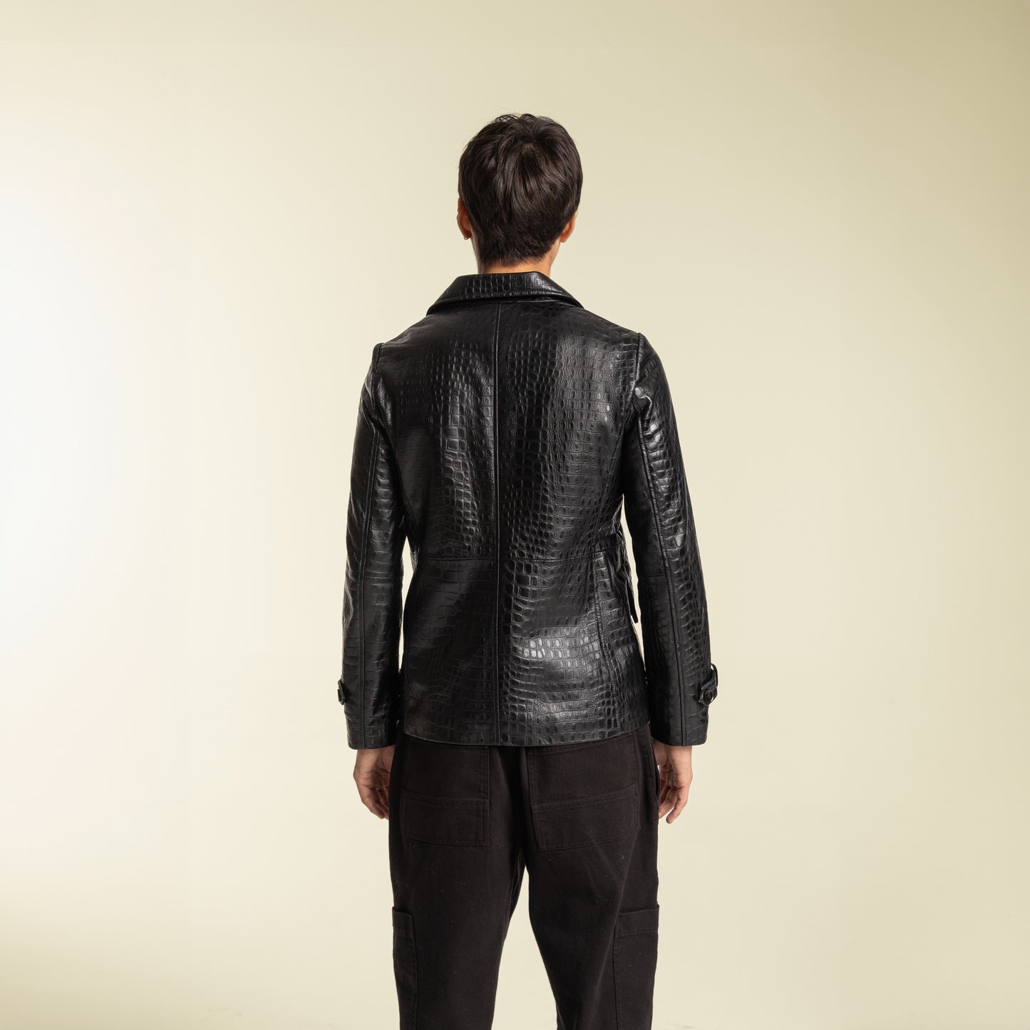 Hayat Mens Leather Jacket