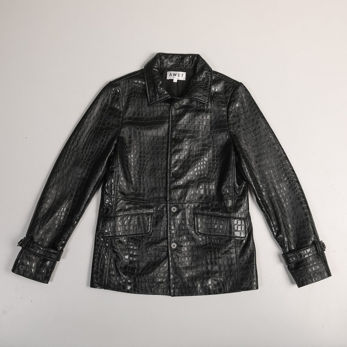 Hayat Mens Leather Jacket