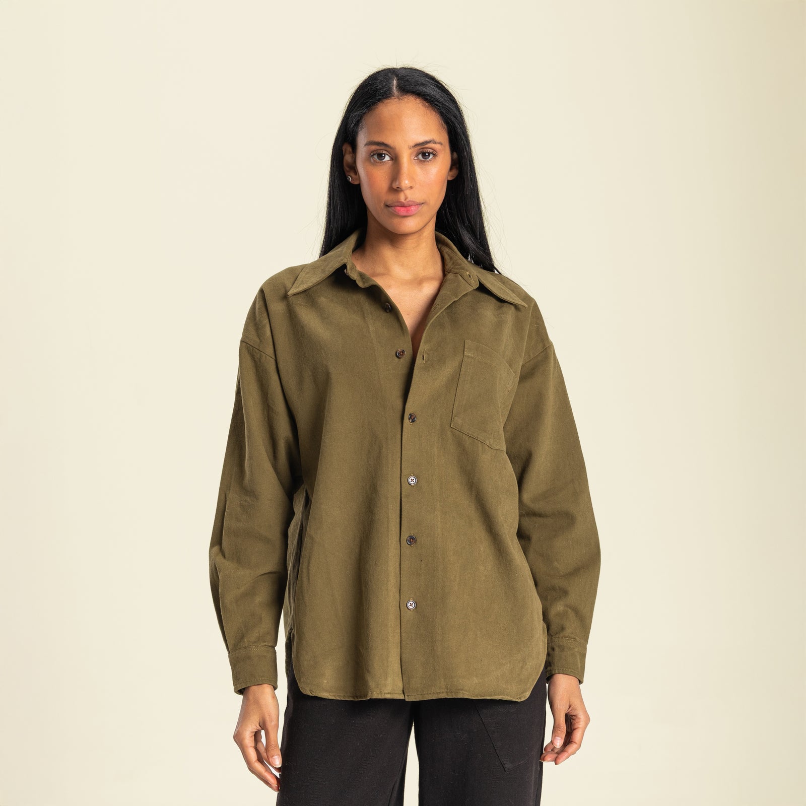 Eyob Relaxed Cotton Shirt