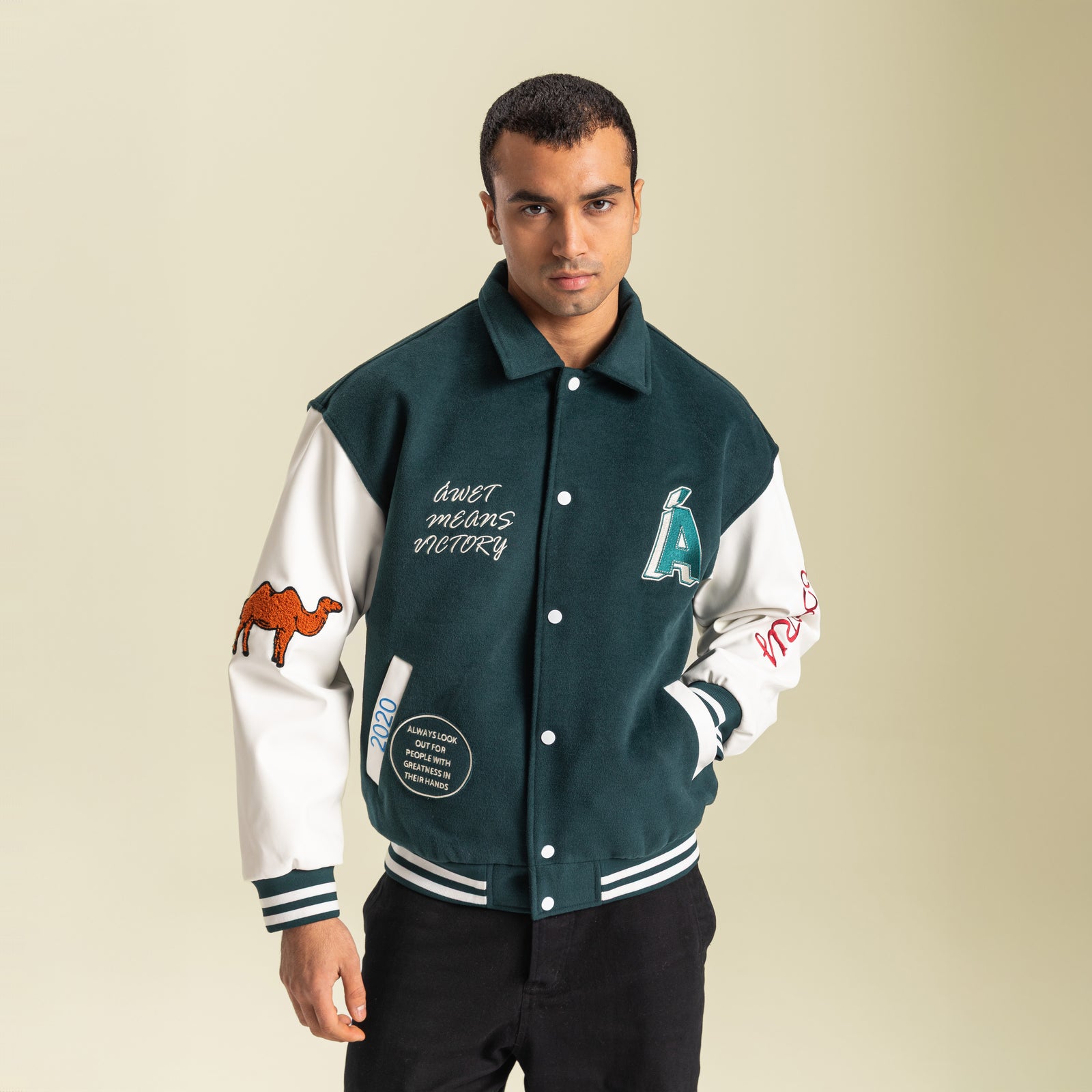 Biniam Letterman Jacket